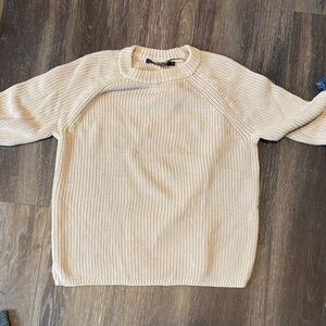 Jenni Kayne Beige Knit Sweater